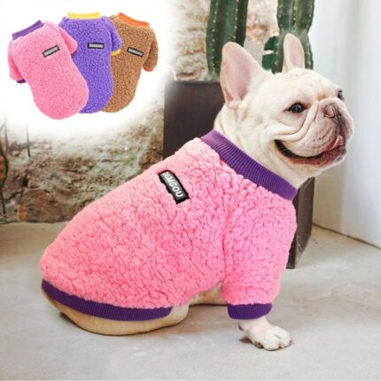 frenchie space shop fuzzytouch french bulldog sweater