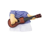 guitar player frenchie costume