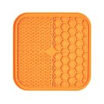 silicone licking frenchie mat