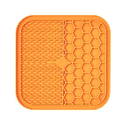 silicone licking frenchie mat