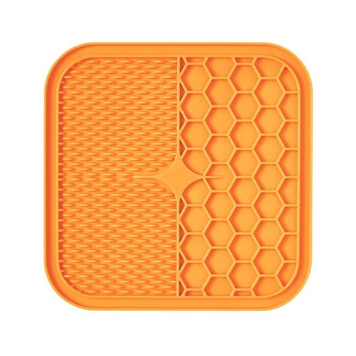 silicone licking frenchie mat