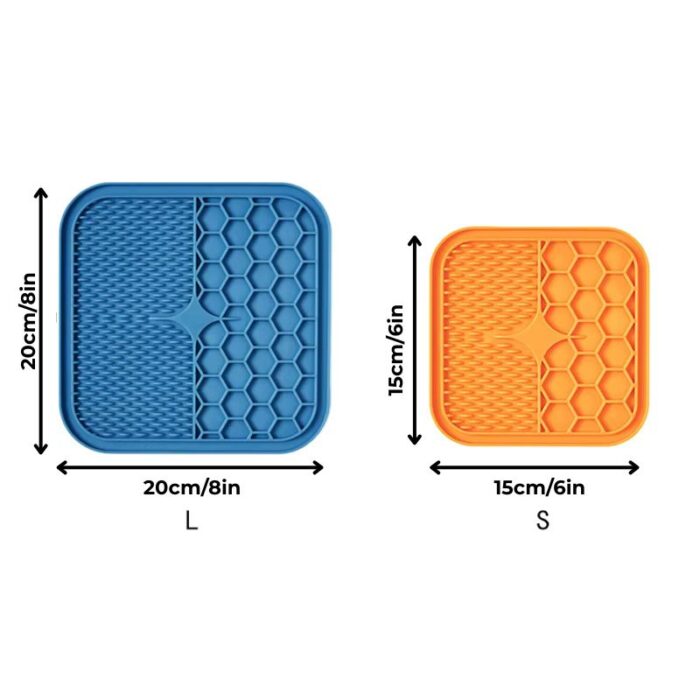 silicone licking frenchie mat