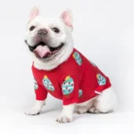 french bulldog holiday sweater