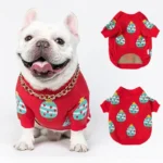french bulldog holiday sweater