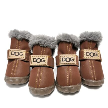 french bulldog winter boots