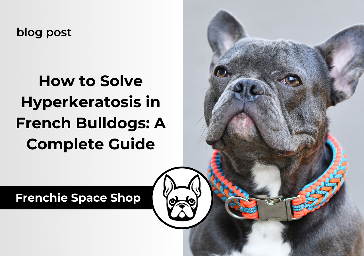 frenchie space hyperkeratosis in french bulldogs