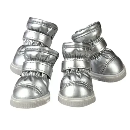 snow french bulldog boots