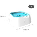 floating frenchie water bowl