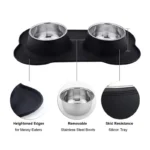 antislip french bulldog bowl