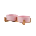 ceramic french bulldog bowl