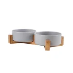 ceramic french bulldog bowl
