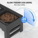 slow feeding french bulldog bowl