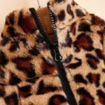 leopard french bulldog jacket