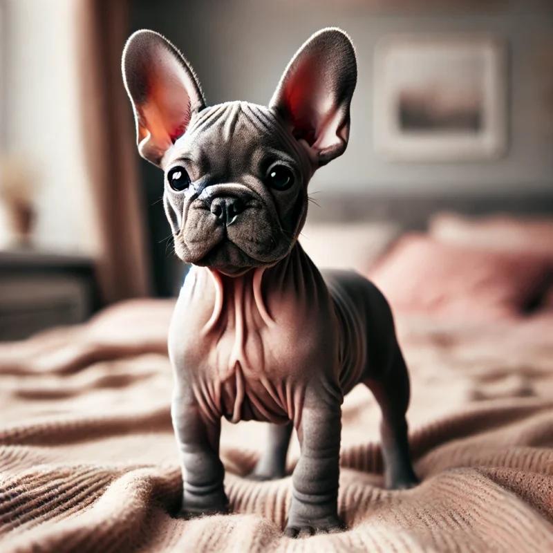 hairless french bulldog frenchie space