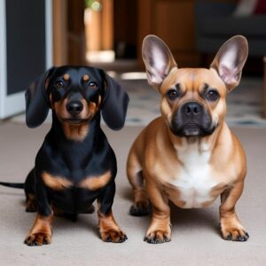 french bulldog dachshund mix frenchie space