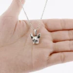boho french bulldog necklace