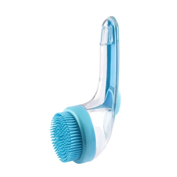 french bulldog bathing brush