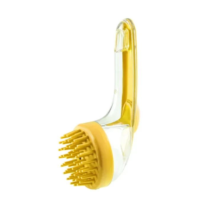 french bulldog bathing brush