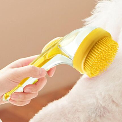 french bulldog bathing brush