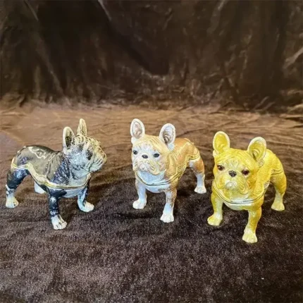 french bulldog jewelry box
