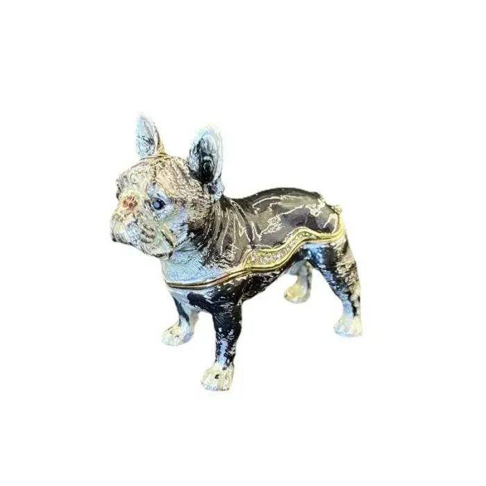 french bulldog jewelry box