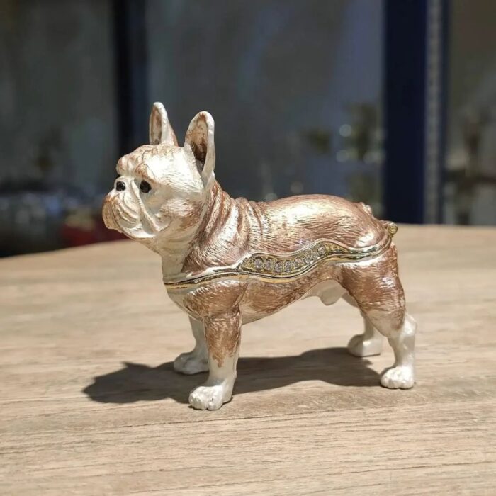 french bulldog jewelry box