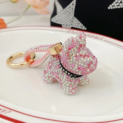french bulldog key ring