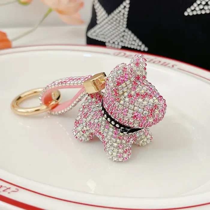 french bulldog key ring