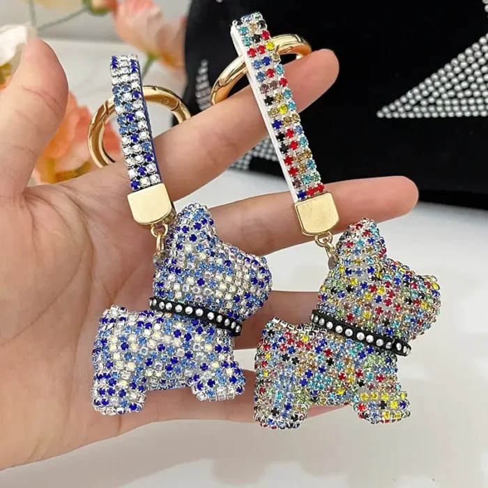 french bulldog key ring