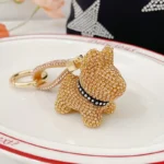 french bulldog key ring