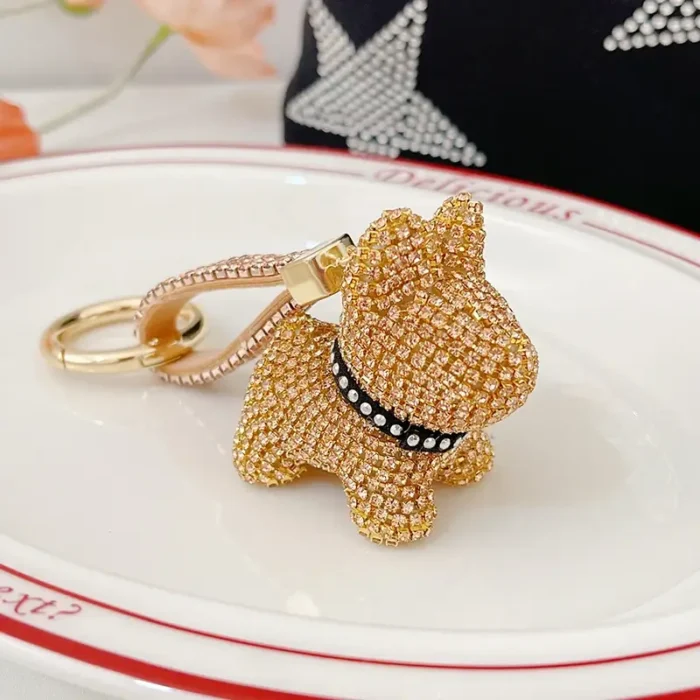 french bulldog key ring