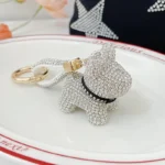 french bulldog key ring