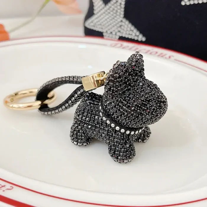 french bulldog key ring