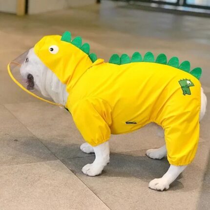 french bulldog rain jumpsuit