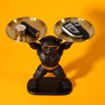 french bulldog tray statue
