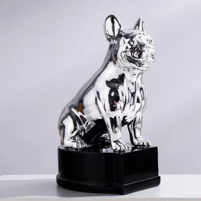 french bulldog trophy ornaments