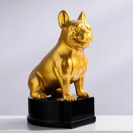 french bulldog trophy ornaments