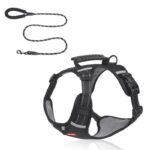 mesh reflective french bulldog harness