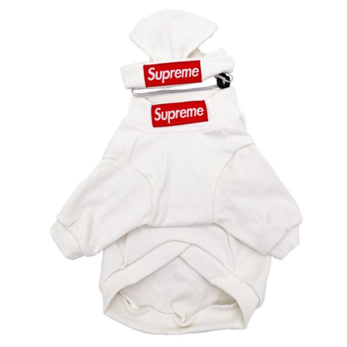 pupreme french bulldog hoodie hat