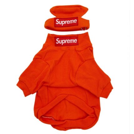 pupreme french bulldog hoodie hat