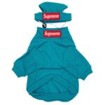 pupreme french bulldog hoodie hat