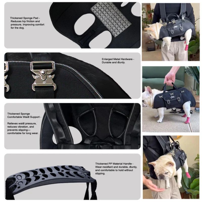 shoulder french bulldog carrier