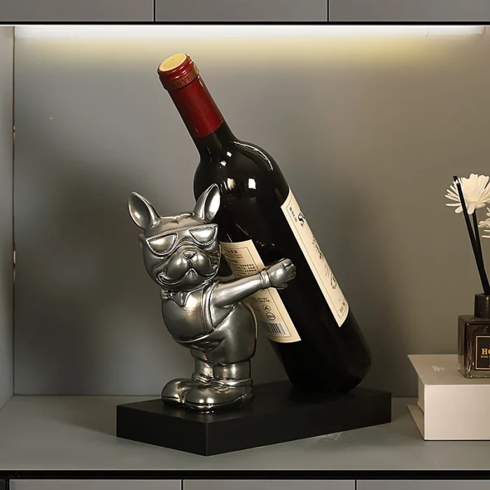 french bulldog bottle holder