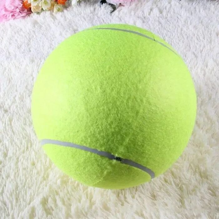 giant frenchie tennis ball