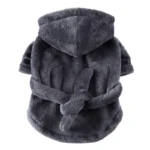 french bulldog bathrobe