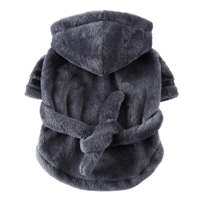 french bulldog bathrobe