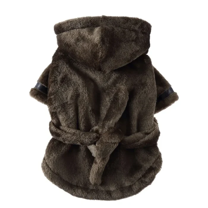 french bulldog bathrobe
