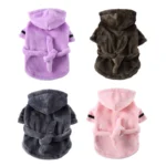 french bulldog bathrobe