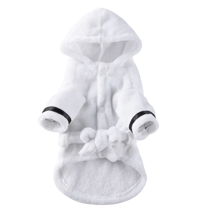 french bulldog bathrobe