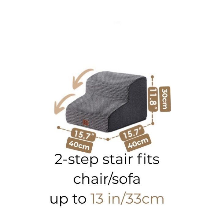 french bulldog stairs